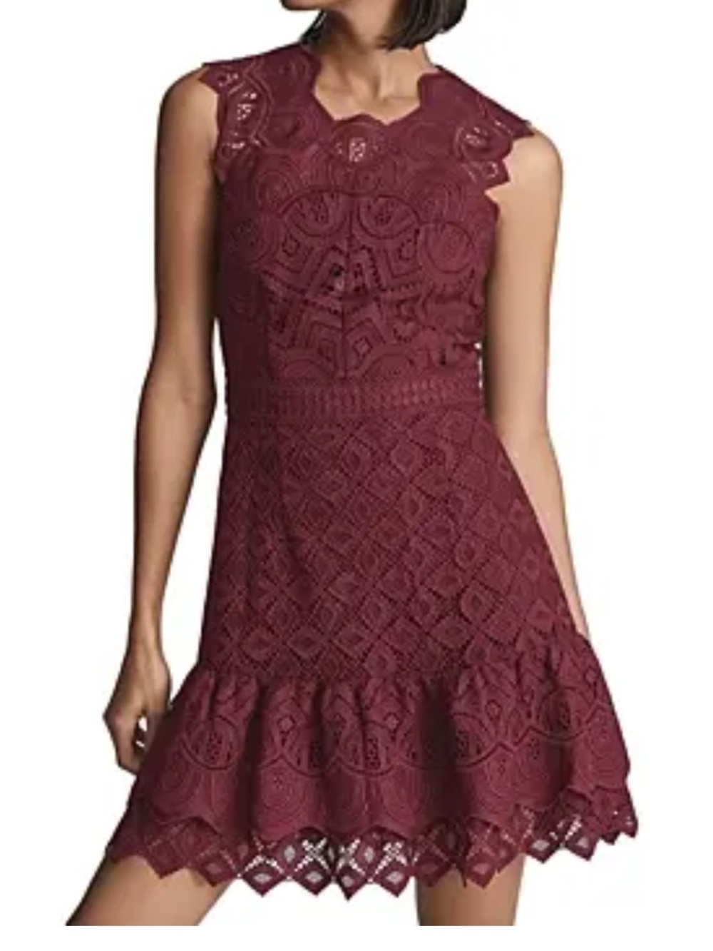 NWOT Reiss Delilah Lace Mini Dress